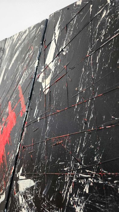 Trio de Quadros de Autor - Pinturas em Tela