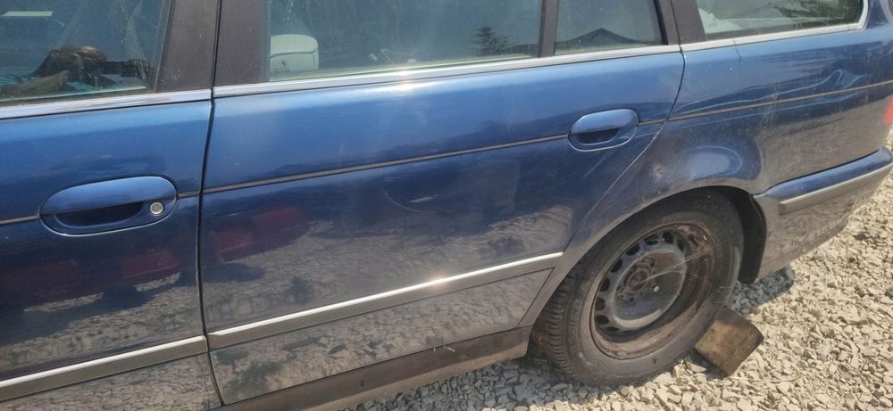 WS DRZWI LEWY TYŁ BMW 5 E39 KOMBI 363/5 GOŁE