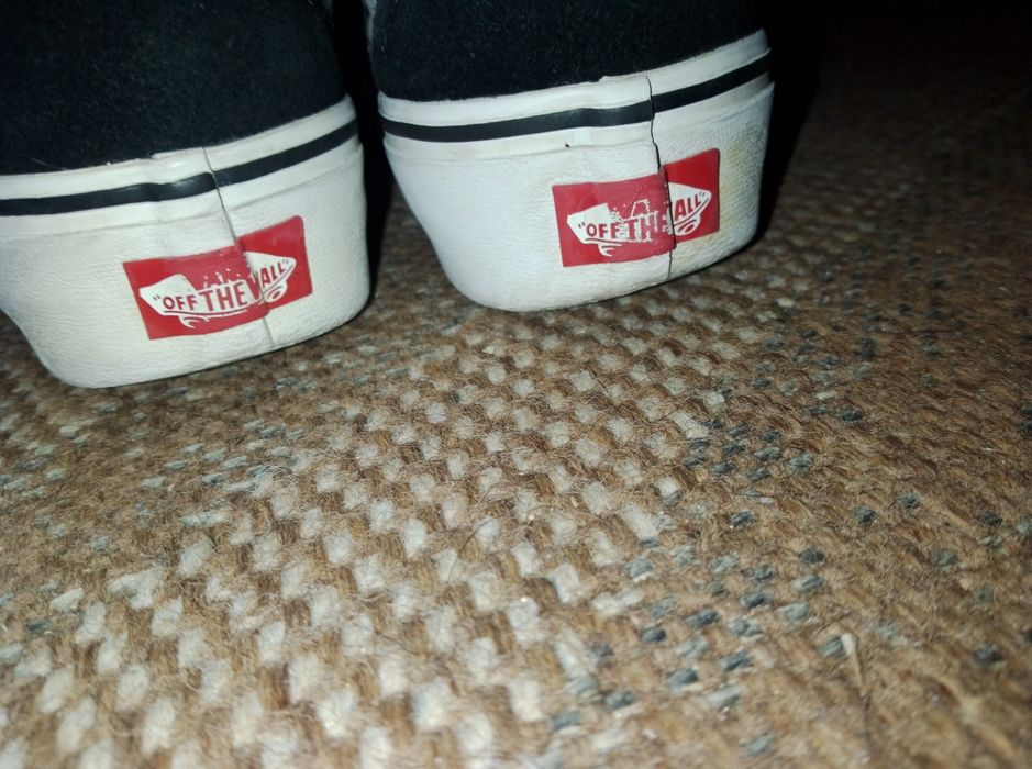 Vans xadrez preto e branco