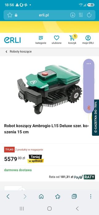 Robot koszący Ambrogio L15 Deluxe