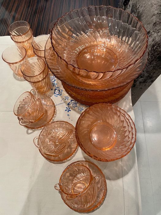 Conjunto Arcoroc France Rosaline