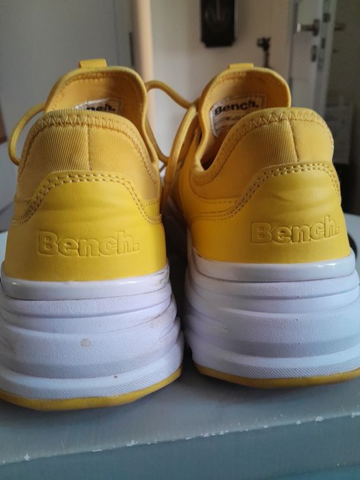 żółte adidasy bench unisex dl wkładki 27cm