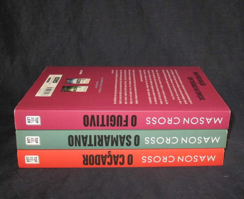 Livros Trilogia Carter Blake Mason Cross