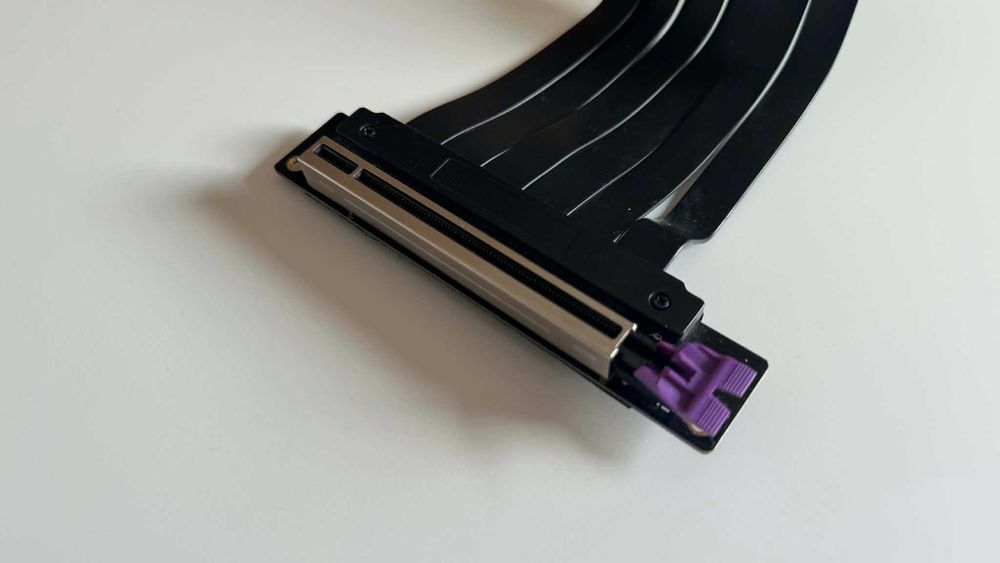 Riser PCI-E X16 3.0 CoolerMaster czarny 25cm stan bardzo dobry sprawny