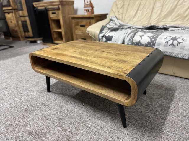 Stolik do salonu, kawowy... Edge Loft style Nowy  Faktura Vat