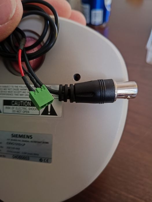 Kamera kopułowa Siemens.
