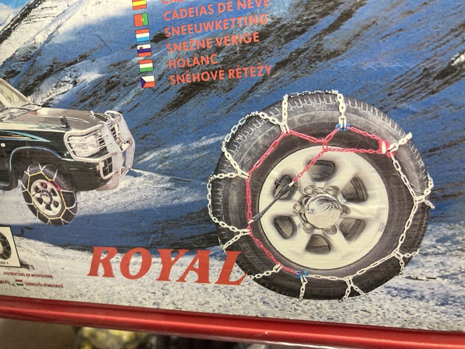 От снега гололеда Цепи на колеса новые