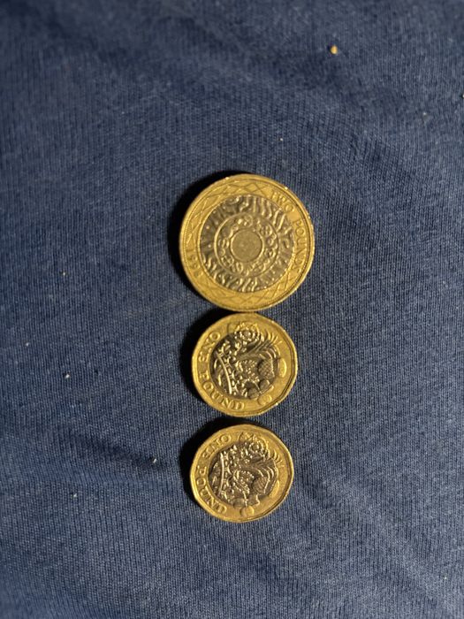 Zestaw monet Wielka Brytania £4.00 | 2 Funty + 2x 1 Funt
