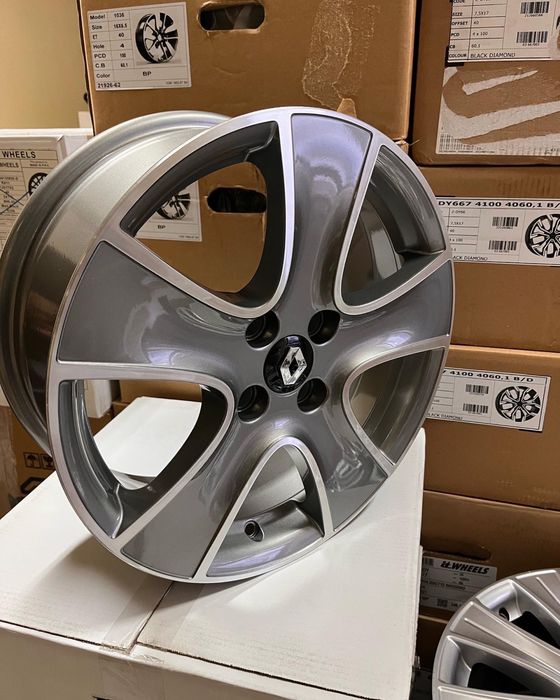 Jantes 16” 4x100 originais Renault Clio Captur Zoe Dacia Nissan Megane