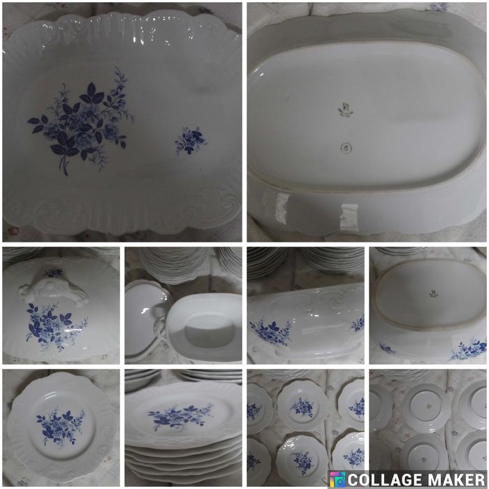 Serviço 36 Peças da Vista Alegre (1599A)