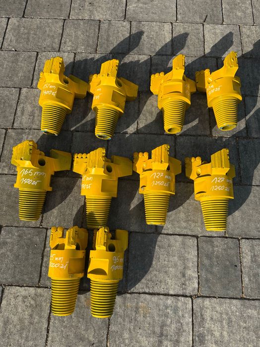 Świder Gryzer Wiertło PDC 95mm 127mm 143mm 152mm 165mm API | Gwint 2 3/8 REG | Nowe