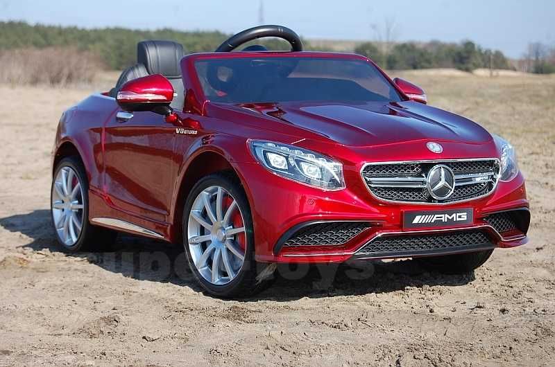 BAWIBUS.PL Auto samochód na akumulator Mercedes S63 autka dla dzieci