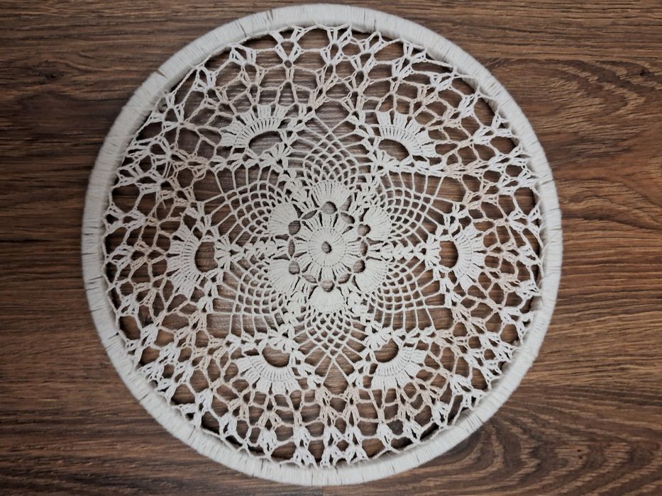 Мандала, панно гачком, ловець снів