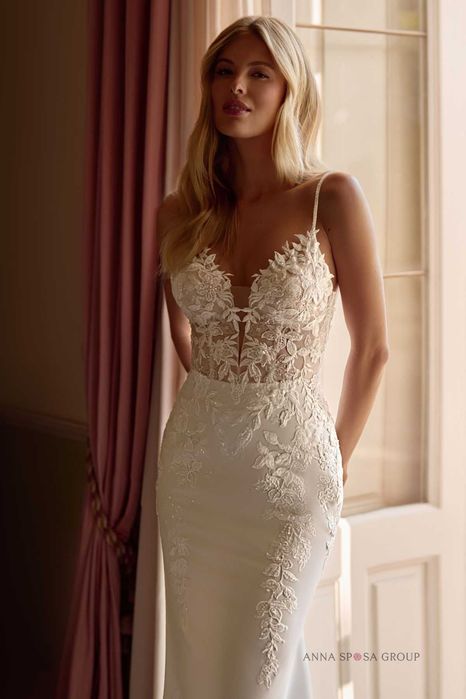 Wyprzedaż!!! Suknia ivory roz. 40 Temperance  Anna Sposa