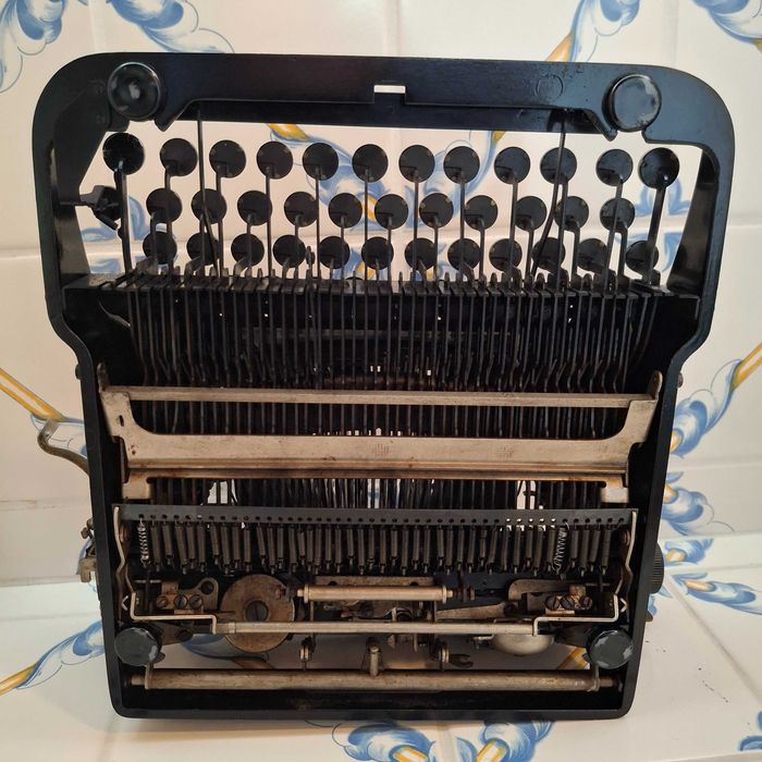 máquina de escrever antiga