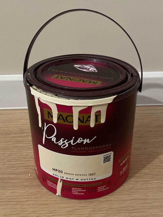 Farba Magnat Passion „Śmiech dziecka” 2,5 l – 2 pełne + 1 otwarta