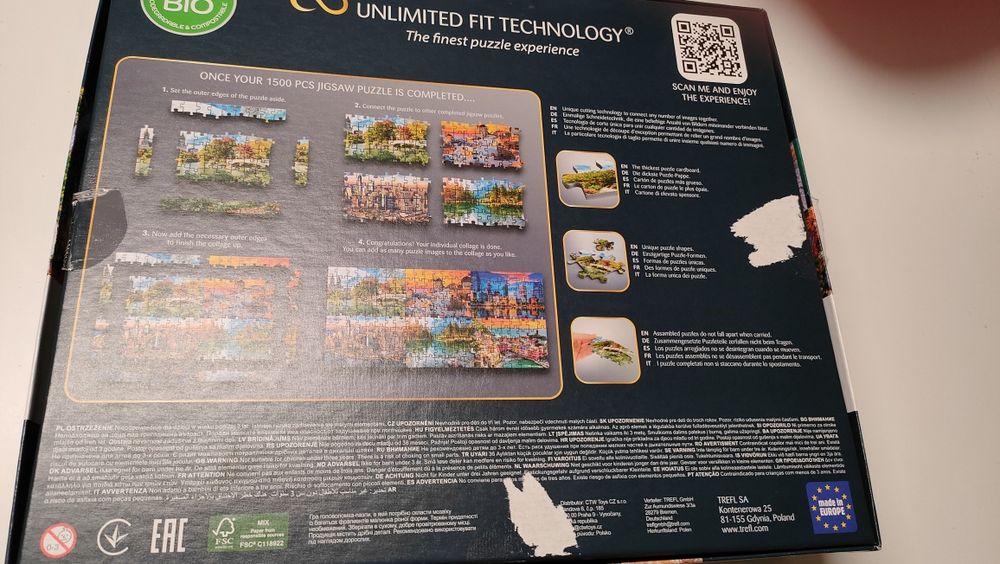 Puzzle At the end of the road 1500el.