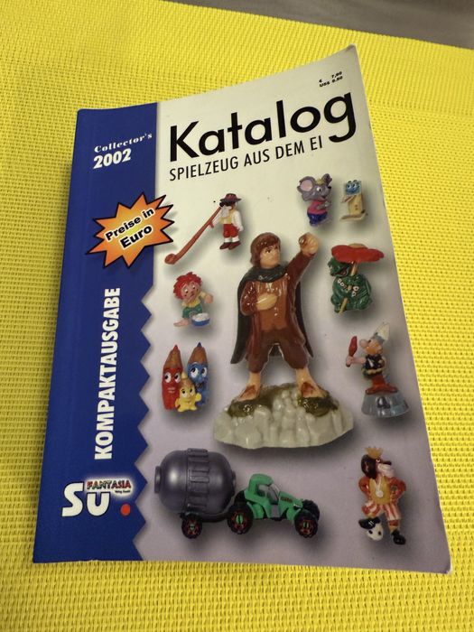 Каталог для колекціонерів Кіндер 2002 і 1997