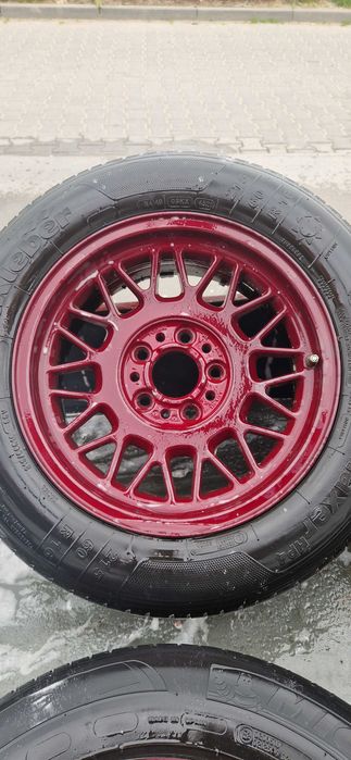 Felgi bmw styling 8 r 16 7.5j 5x120 (ET) 15 z dobrymi oponami (E30/E32/E34/E36/E38/E39/E46)