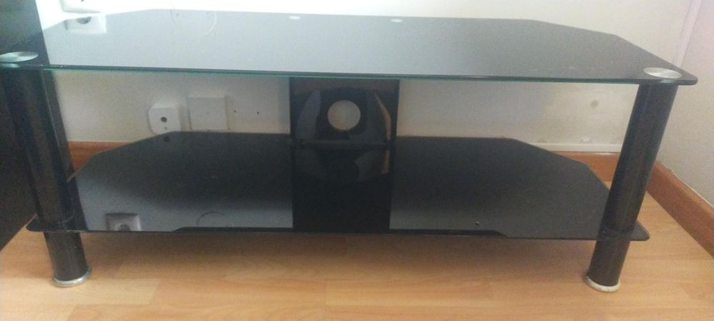 Mesa TV em vidro temperado