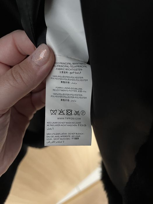 Casaco de pelo sintético