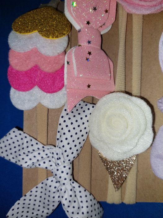 Opaski bezuciskowe NOWE hand made, zestaw 10 szt.