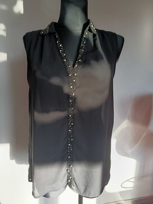 Czarna elegancka bluzka Vero moda rozm M