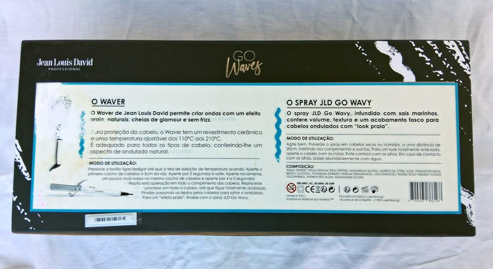 Modelador de Cabelo – Triple Jean Louis David