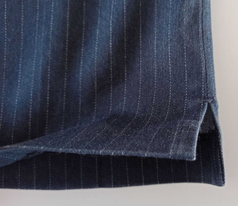 rybaczki damskie nogawka 3/4 granatowe rozmiar 34 jak nowe