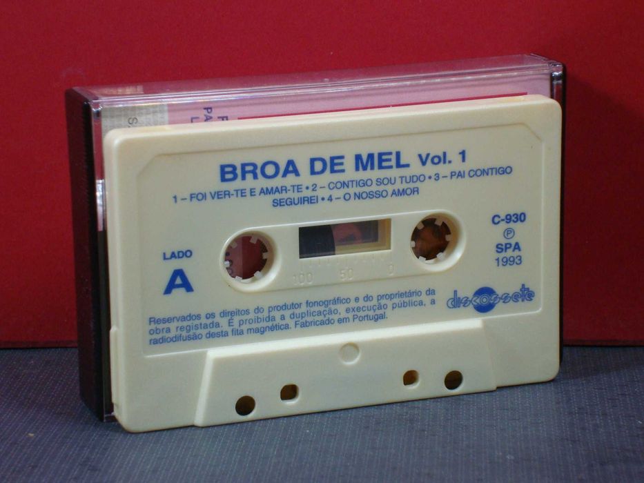 Broa De Mel ‎– Vol. 1 / Cassete / Near Mint