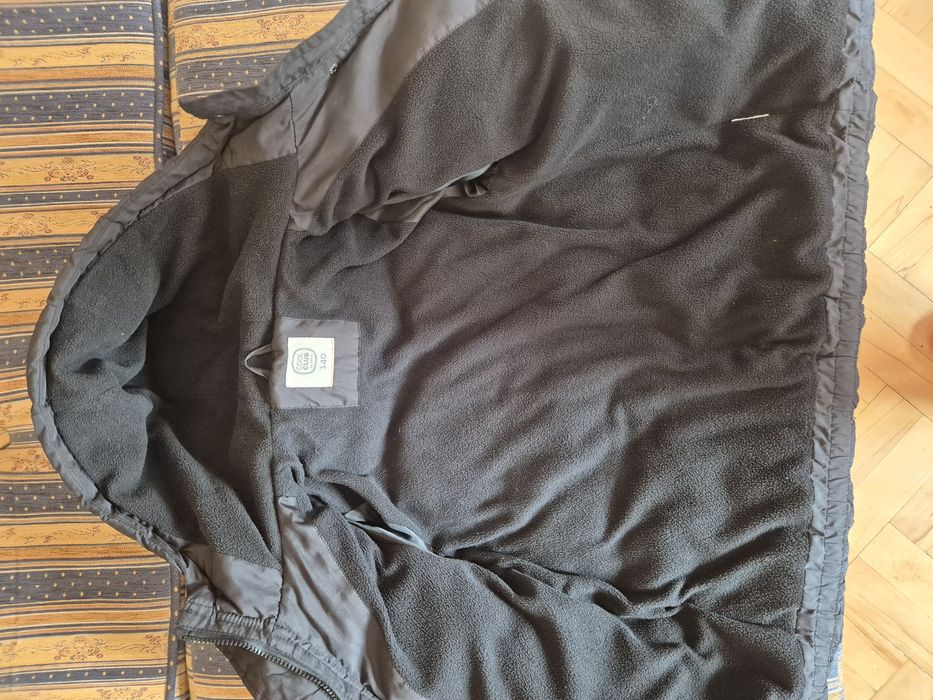 Kurtka dziewczęca z kapturem ocieplana SMYK