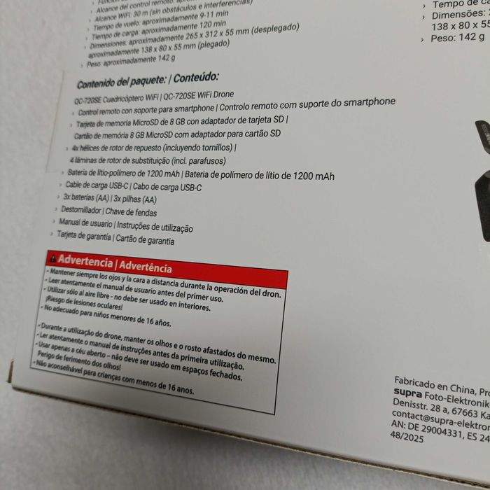 Drone Maginon Quadcopter QC-720SE Novo