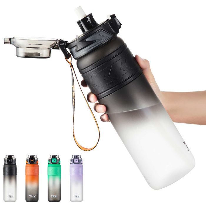 Бутылка для воды шейкер для зала спортивная вело TKK 1020 850мл Тритан