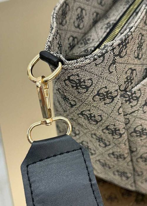 Жіноча сумка шопер Guess - шопер Гесс великий чорний
