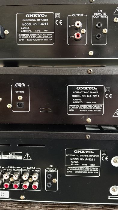 ONKYO A-9211, DX-7211, T-4211