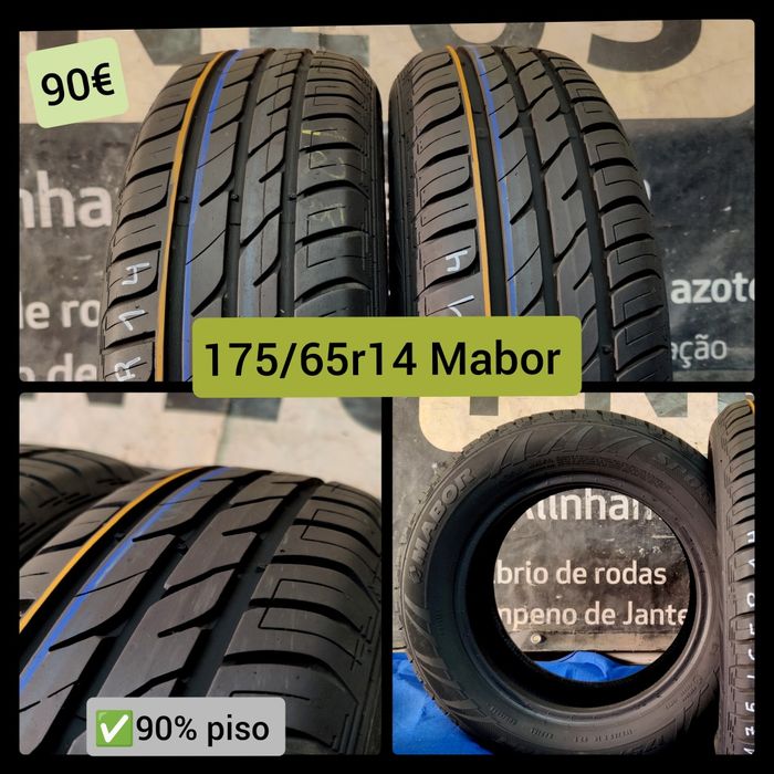 Pneus 165/65r14 175/65r14 semi novos