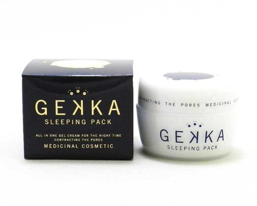 Krem wielozadaniowy do twarzy, na noc GEKKA SLEEPING PACK
