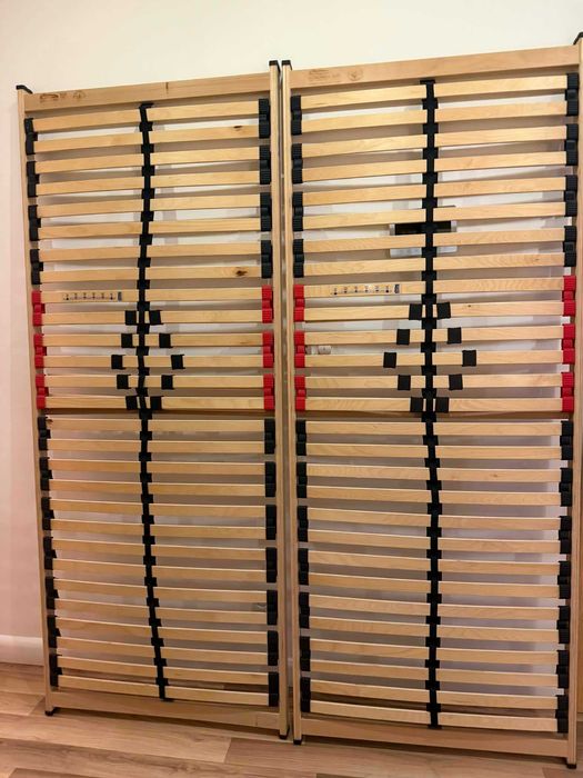Dwa stelaże do łóżka 200x80x5 - Double T5 Materasso regulacja twardość