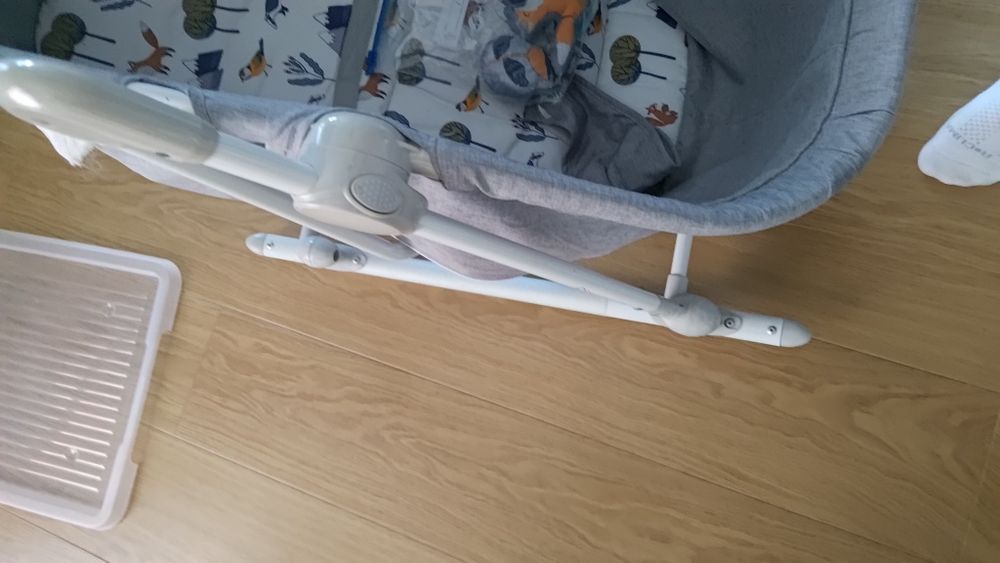 Kołyska Kinderkraft + Bujaczek używana stan BARDZO DOBRY