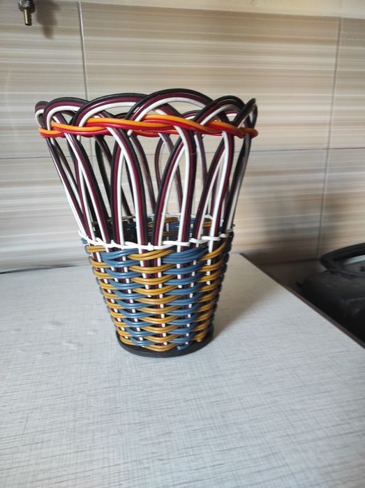 Кошик-смітник різнокольоровий часів СССР