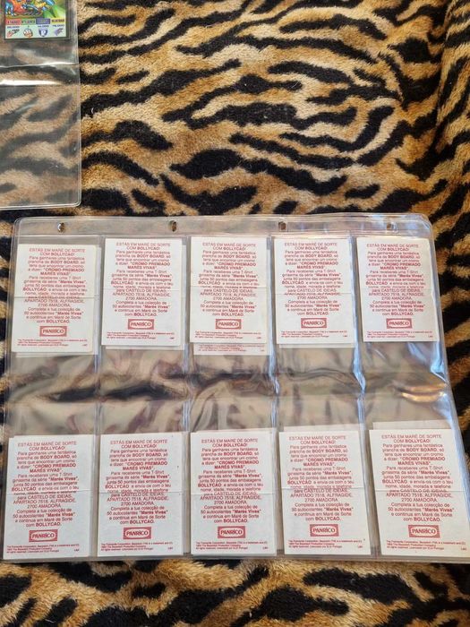 Bollycao e Panrico Cromos Antigos