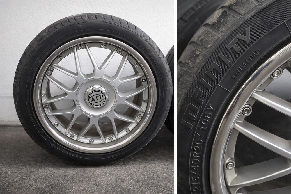 Jantes 20” com pneus