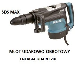 Młot udarowy, młotowiertarka, przecinarka, wynajem wypożyczalnia