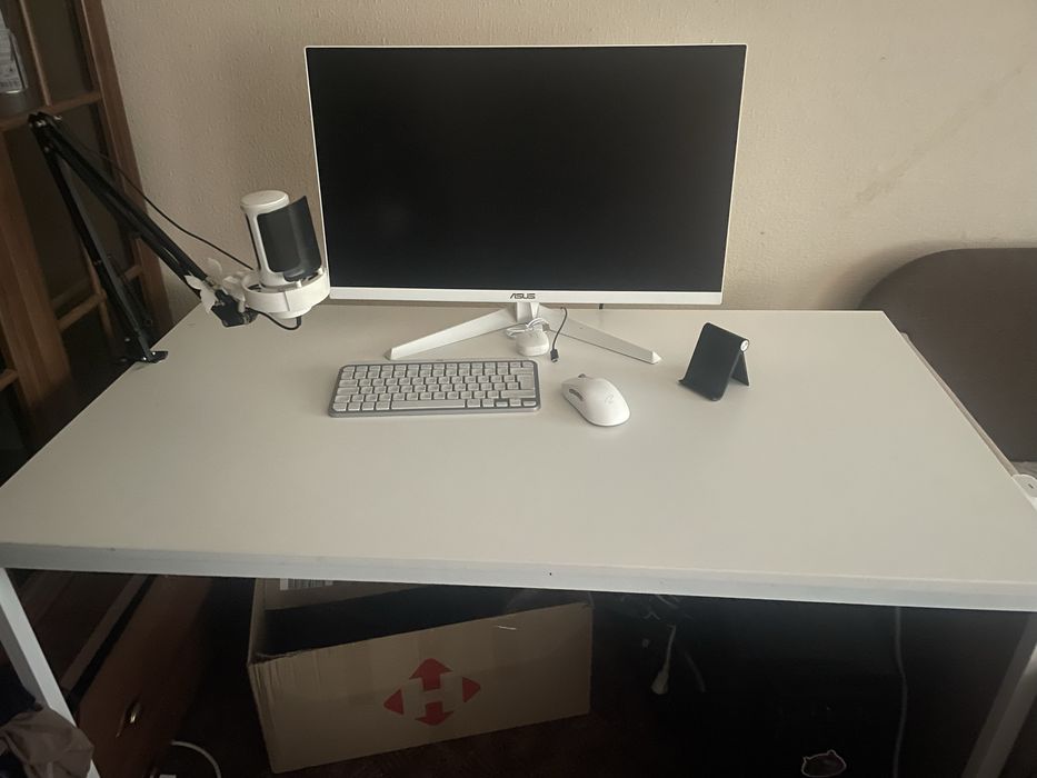 Білий Стіл  120х65  L-2p