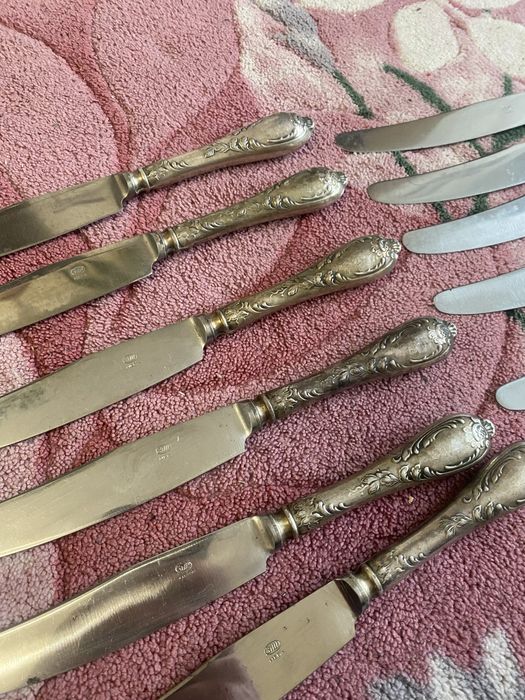 Ножи мельхиор . Новые
