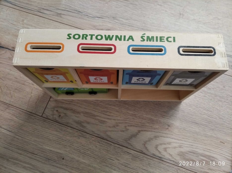 Autko Straz Sortownia smieci