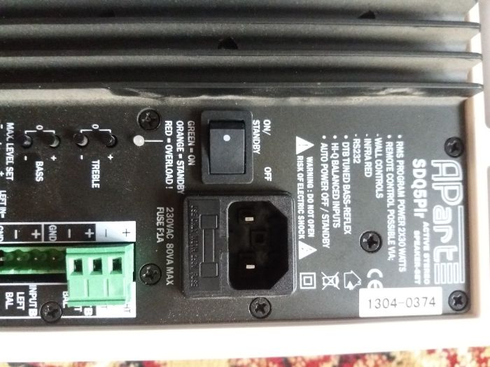 Трансляційна акустика APart SDQ5PIR (студійна, професійна)