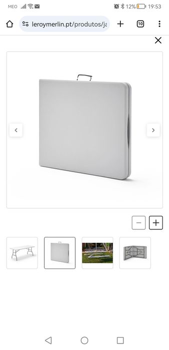 Mesa dobrável 180 cm