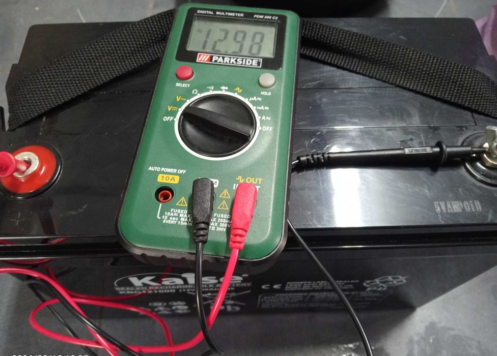 Kit solar + bateria 12V