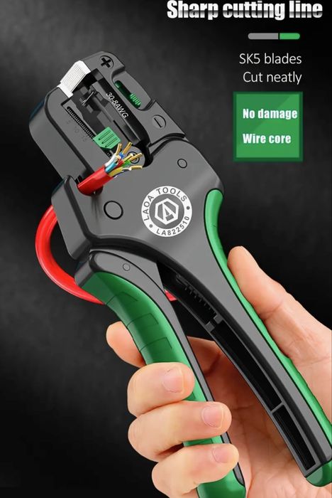 Alicate de descarnar fio frontal